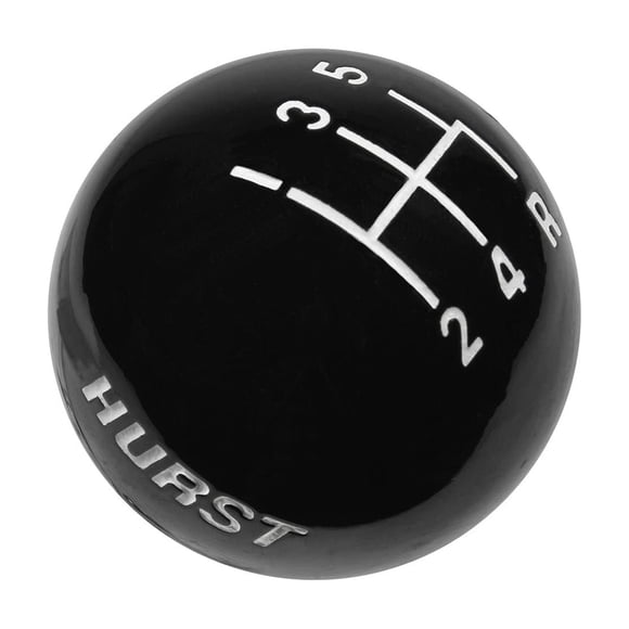 Manopla de Cambio Hurst 1630125 Negra de 5 Velocidades con Rosca 3/8"-16