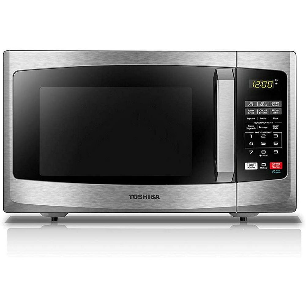 Toshiba EM925A5ASS Microwave Oven with Sound On/Off ECO Mode and LED