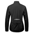 thumbnail image 2 of Women's Cycling Jackets Reflective Packable Running Jacket Windproof Water-Resistant for Hiking Biking with 6 Pockets Cold Weather (Black XS), 2 of 8