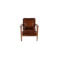 thumbnail image 7 of Porter Designs Corvallis Leather Accent Chair - Natural, 7 of 7