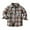 Coffee, variant on Lilgiuy Toddler Kids Boys Girls Flannel Shirt Cute Lapel Collar Button Down Plaid Shirts Girl Boy Fall Winter Outfit Outwear for Daily Life