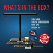 Hook & Ring Table Top Toss Game for Teens & Adults