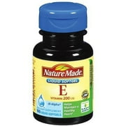 Nature Made Vitamine E -- 200 IU - 100 Liquid Softgels (Pack of 2)