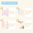 thumbnail image 4 of EASTIN 2PCS Breast Shell & Milk Catcher with 30 200ML Breast Milk Storage Bags for Breastfeeding Relief, 4 of 8