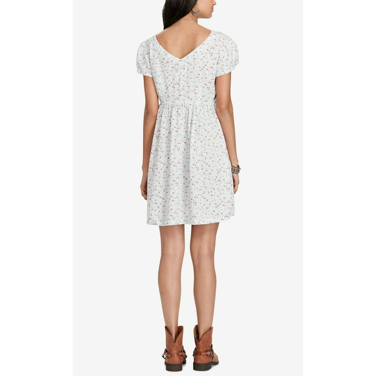 Denim Supply Ralph Lauren V Neck Floral Print Dress Walmart