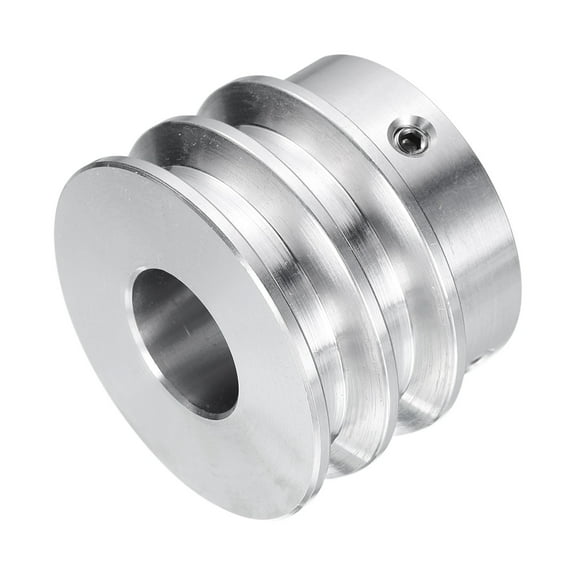 Uxcell V-Type Pulley 17mm Bore 40mm Outer Dia Double Groove