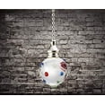 thumbnail image 3 of 2Pcs Fan Pull Chains 12 inches Decorative Ceiling Light Pullchain Ornament Gorgeous Hanging Pendants Crystal Acorn Glass Brushed Nickel Finish Chain Pulls for Ceiling Lights, Fans, 3 of 3