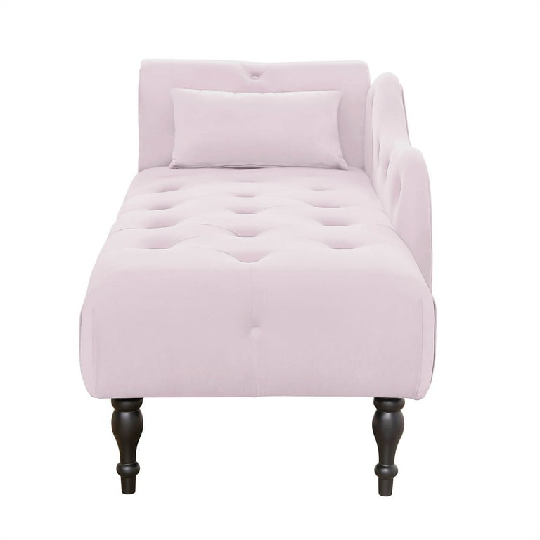 Small pink 2024 chaise lounge