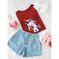 thumbnail image 3 of Trick Or Treat Cute Unicorn T-Shirt Toddler -Image by Shutterstock,  2 Toddler, 3 of 4
