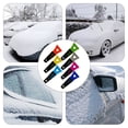 thumbnail image 4 of 7 Inch Plastic Ice Scraper For Car Windshield, Durable Frost Ice Removal Tool, Compact Easy To Use Winter Car Accessory For Snow Frost Ice Cleaning, Multi Color Available, 4 of 6