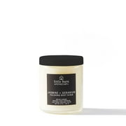Little Barn Apothecary Geranium + Jasmine Polishing Body Scrub, 8 Oz
