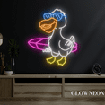 thumbnail image 2 of Glowneon Pelican Neon Sign, Pelican Surfing Led Sign, Gift For Kids, 2 of 4