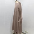 thumbnail image 6 of XUNKUSGA Muslim Girl Dress 6-13Y Classic Full Cover One-Piece Abaya for Kids Loose Batwing Sleeve Islam Dubai Modest Robe Lightweight Comfortable Maxi Dress,Purple, 6 of 8