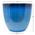thumbnail image 3 of Gardener Select® Indoor/Outdoor Egg Planter - Blue (11.5in Diam x 15in H), 3 of 5