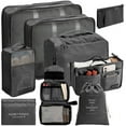 thumbnail image 2 of Travel Bag Set of 7 Packing Cubes Luggage Packing Organizers for Travel Accessories, 2 of 7