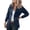 Navy, variant on Vedolay Blazer Jackets for Women Plus Size Casual Lightweight Cardigan Blazer Jackets Of Female Navy,XL