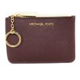 thumbnail image 2 of Michael Kors Jet Set Travel Coin Pouch, Double Compartment, Saffiano Leather, Merlot/Burgundy, 2 of 7