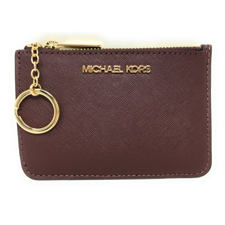 Michael kors jet set card holder key ring chain id cheap