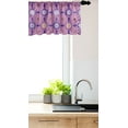 thumbnail image 3 of Ambesonne Ethnic Window Valance, Oriental Feminine Flourishes, 54" X 18", Indigo and Multicolor, 3 of 3