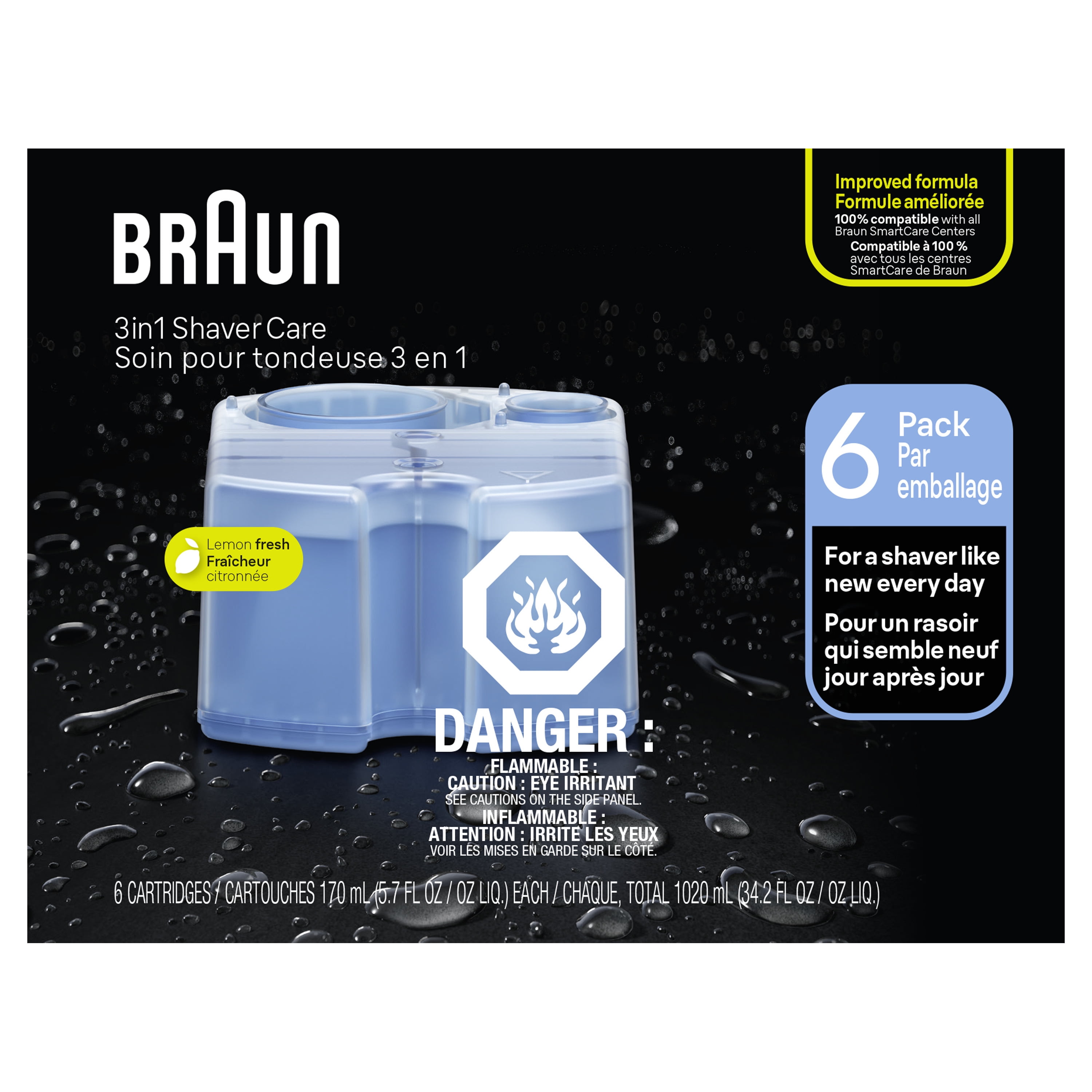 Braun CCR5+1 Clean & Renew Cleaning Cartridge, 6 Piece - Imported Products  from USA - iBhejo