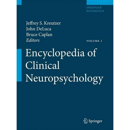 Encyclopedia of Clinical Neuropsychology