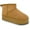 Tan 2, variant on kozi Women Casual Comfort Mini Ankle Bootie Winter Snow Boot MAGGIE-2 Soft Warm Fur Platform Boot Tan Size 9