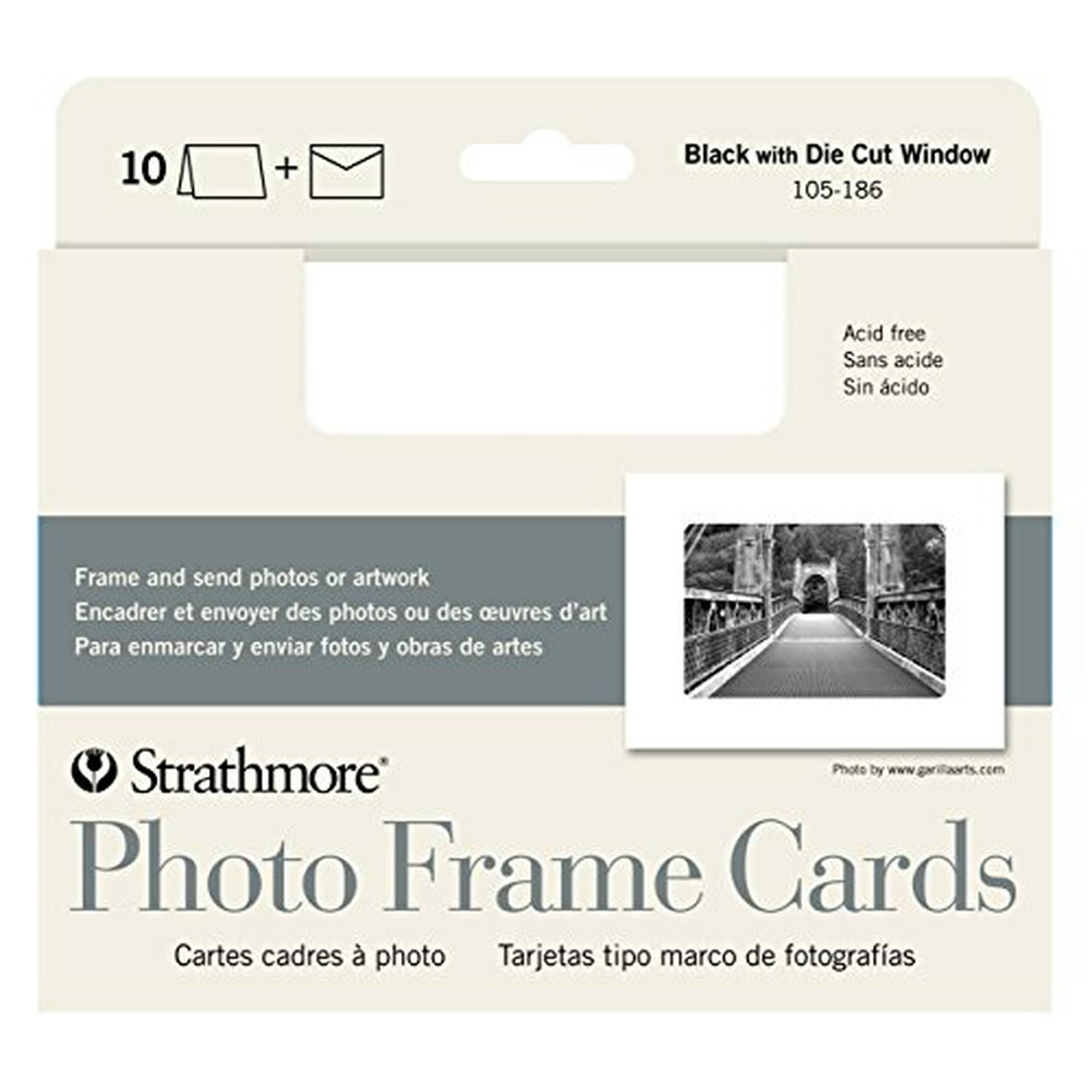 Strathmore 105 185 Photo Frame Cards White Cutout Window 10 Strathmore 105 185 Photo Frame Cards White Cutout Window 10 Envelopes Canada