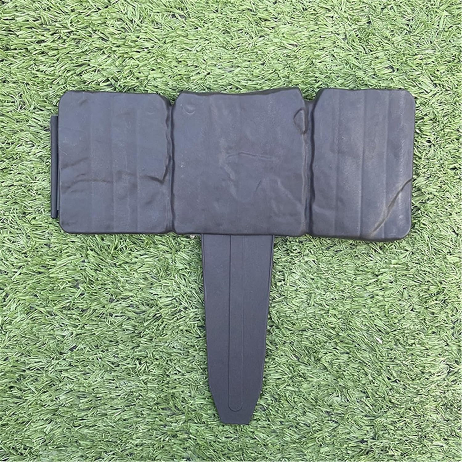Imitation Stone Garden Fence,Stone-Like Garden Edging Border,Stone Landscape Edging,Landscape Decor Decorative Panels Flower Bed Path Lawn Outdoor Picket Yard Grass Edge (Black, 20PC)