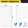 thumbnail image 4 of Seuron 2x4 ft LED Panel Light Fixtures,4Pack,5000k White,7800lm,Drop Ceiling Light,ETL Certificated, 4 of 9