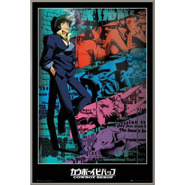 Cowboy Bebop Framed Anima Manga Tv Show Poster Print Spike Cowboy Bebop Framed Anima Manga Tv Show Poster Print Spike