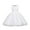1-White653, variant on Byoo Solid Color Party Dress for Toddler Girls Sleeveless Tulle Dress for Stage Performances Relaxed Fit Fluffy Dresses for Kids