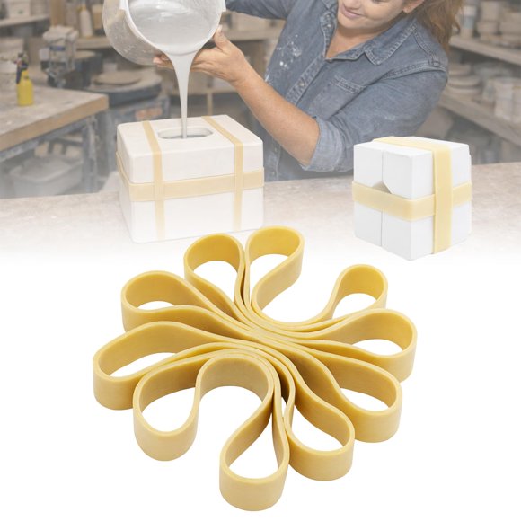 Bandas elásticas EDWERD de alta resistencia 30 cm, 10 piezas