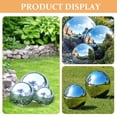 thumbnail image 2 of HEALEEP Reflective Garden Balls Round Simple Design Visual Interest Lawn Decoration 1Set, 2 of 8