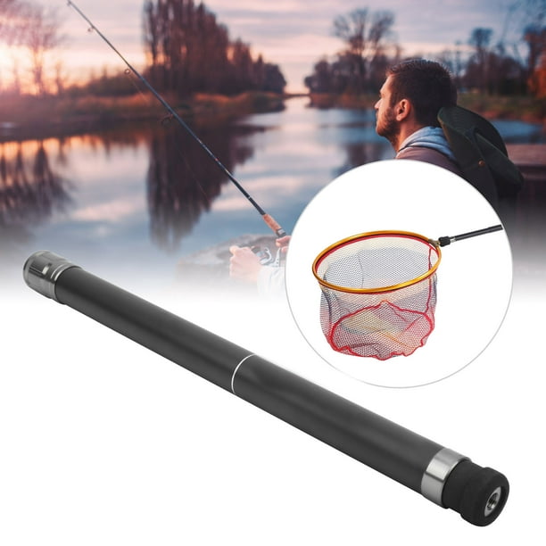 FLAMEEN 240CM Telescoping Pole Handle Durable Portable Carbon Extending Fishing  Rod Without Net,Fishing Pole Handle,Extending Fishing Rod 