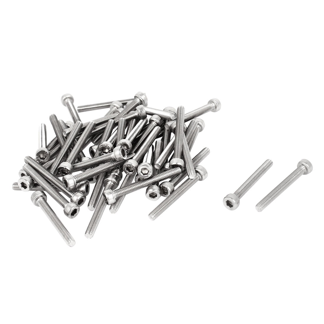 200 Pcs M3x25 mm Self-Tapping Screws 304 Stainless Steel for Home Hardware 