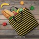 thumbnail image 5 of Fotbe Gold Glitter Bolsa Tote con Estampado para Mujer, Bolsos con Cremallera, Bolsa de Hombro Casual de Gran Capacidad con Bolsillos Internos, 5 of 7
