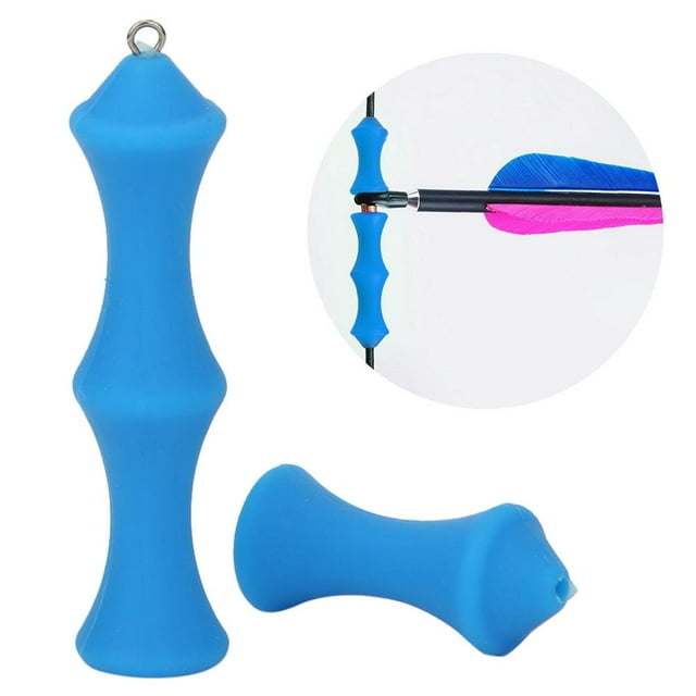 FAGINEY 2pcs Archery Silicone Finger Guard Recurve Bow Shooting Hunting Protectve Tools,Archery Target Recurve, Bow String Silicon