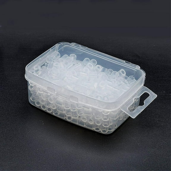 1 box 1 box 5mm Hama Beads PE DIY Fuse Beads Refills for Kids Tube Clear 5x5mm Hole: 3mm 500pcs/box