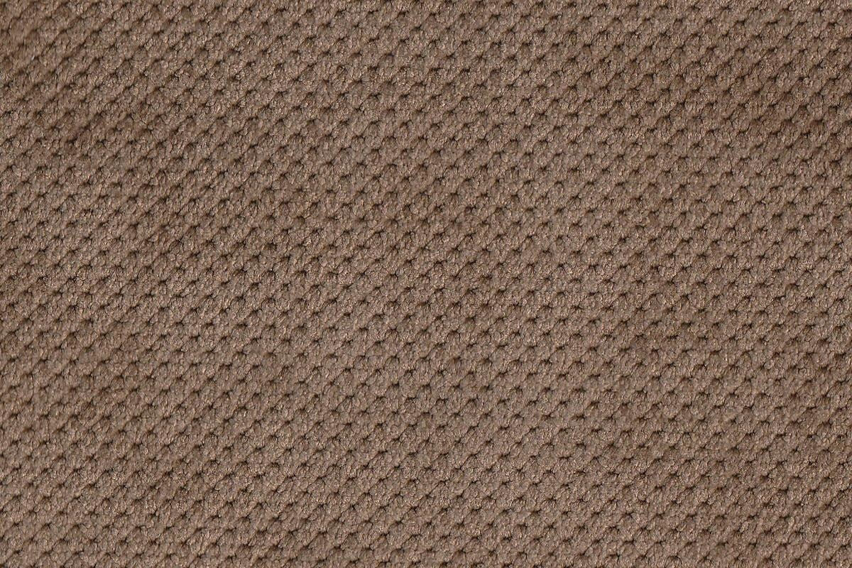 Bob Kona Waffle Suede Ottoman, truffle