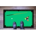 thumbnail image 5 of Green Rug, Machine Washable Rug, Printed Rug, Gift For Her, Billiards Rugs, Playing Room Rug, Motivational Rugs, Front Door Rug, Runner Rug, 5.2'x7.5' - 160x230 cm, 5 of 8