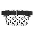 thumbnail image 3 of Balery Black Rabbit Mochila Cinturón para Mujeres y Hombres, Bolsa de Cintura Impermeable de Doble Capa con Correa, 3 of 9