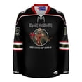 thumbnail image 3 of Iron Maiden The Book of Souls Shaman Eddie Hockey Jersey, 3 of 5
