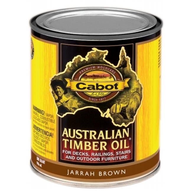 Valspar Brand 1 Quart Jarrah Brown Australian Timber Oil For Decks & Outdoor Fu | Walmart Canada