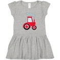 thumbnail image 3 of Inktastic Fun Red Tractor Girls Toddler Dress, 3 of 5