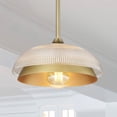 thumbnail image 2 of Golden Lighting Crawford 1-light Pendant in Brushed Champagne Brass, 2 of 9
