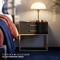 thumbnail image 2 of Tommy Hilfiger Ellias Bedside Table Black and Gold, 2 of 11