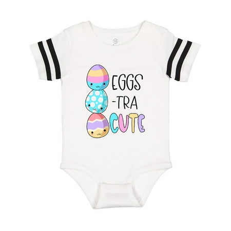

Inktastic Eggs-tra Cute Fun Easter Eggs Gift Baby Boy or Baby Girl Bodysuit