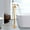 Gold, variant on Chrome Floor Mounted Bathtub Faucet Free Standing Tub Filler W/Hand Sprayer