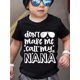 thumbnail image 1 of Camiseta creativa con estampado de letras "No me hagas llamar a mi abuela" para niños, informal, ligera y cómoda, de manga corta, ropa infantil para verano., 1 of 5