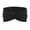 Black, variant on VJGBEGW Women Wide Front Knotted Turban Headbands Soft Stretchy Vintage Twist Hair Wraps weat Absorbent Elastic Hair Bands for Yoga Running Makeup Travel Black One Size